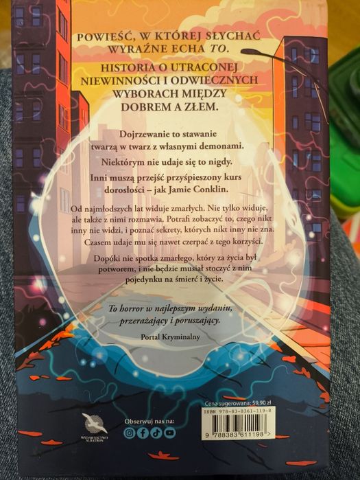 Książka pt " Później"  -Stephen King