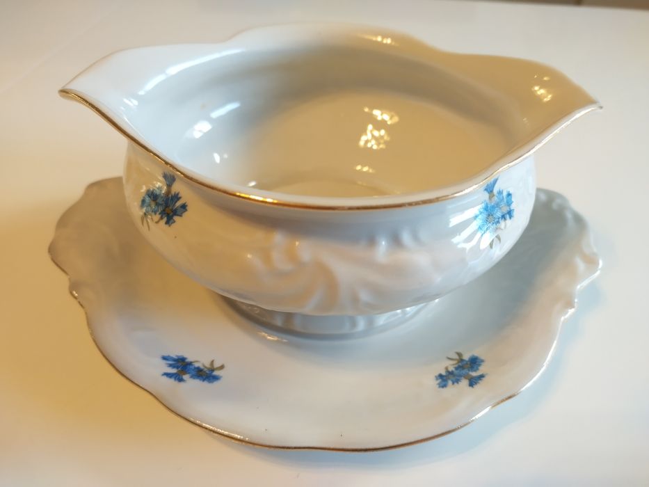 Porcelana Wałbrzych lata 60 sosjerka