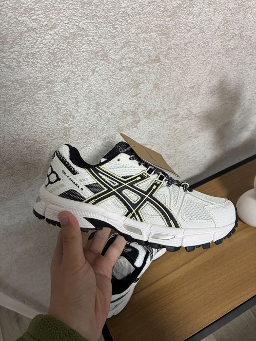 37 розмір нові кросівки жіночі асікс кахана asics gel kahana білі