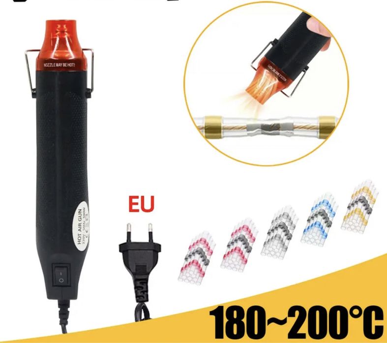 Термофен паяльный фен пистолет горячего воздуха 300W: 320 грн ...