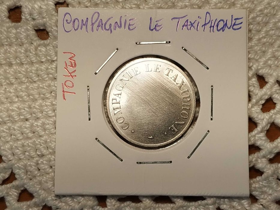 Ficha/medalha/token - Compagnie le Taxiphone