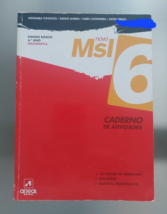 Caderno de fichas Matemática 6. Ano