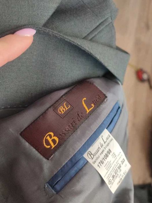 Marynarka męska L – elegancka, wełniana Bossari de Luca