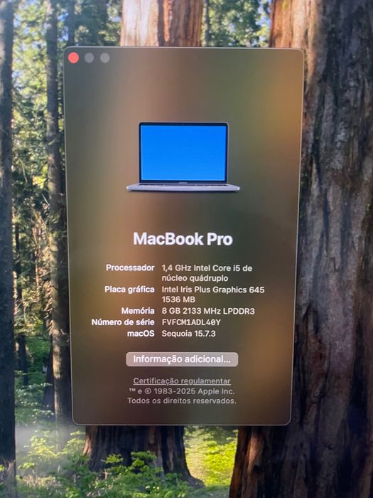 Apple MacBook Pro 13 polegadas Space Grey 2019