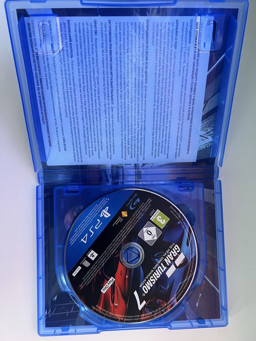 gran turismo 7 ps4 диск