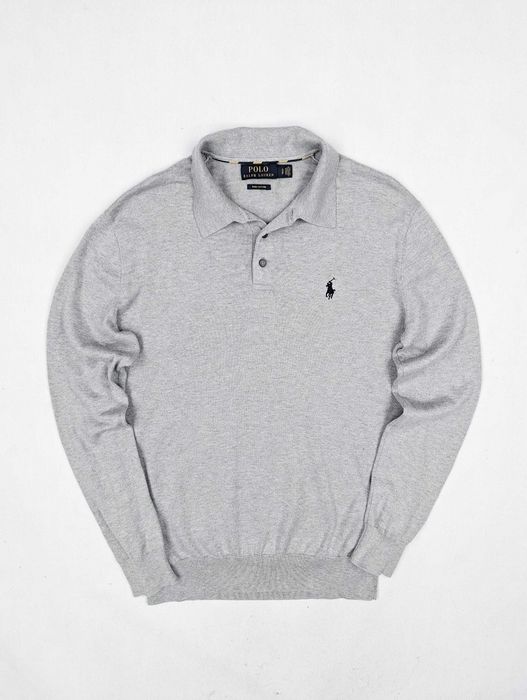 Polo Ralph Lauren szary sweter S logo