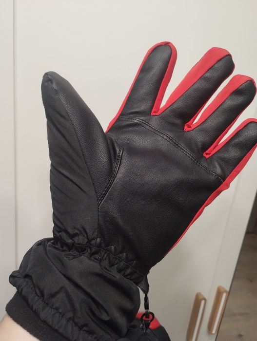 Rękawice damskie zimowe ocieplane narciarskie