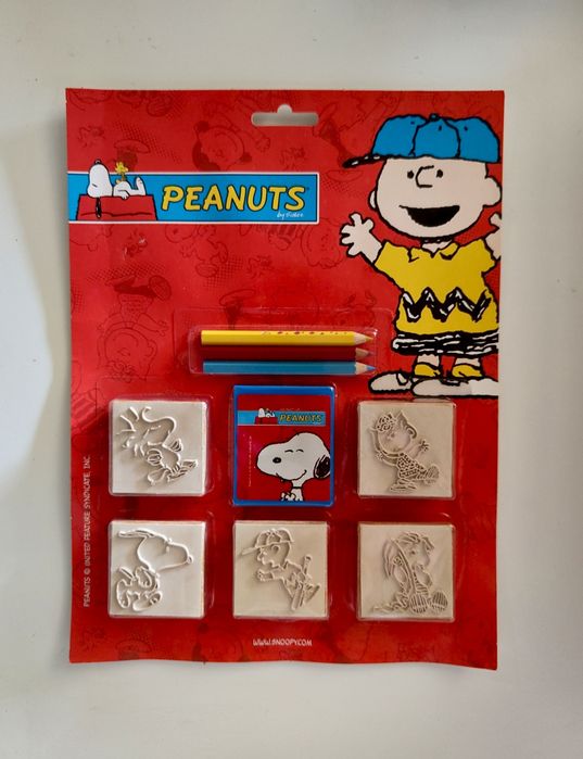 Carimbos Madeira e borracha para brincar - embalagens com 5 carimbos