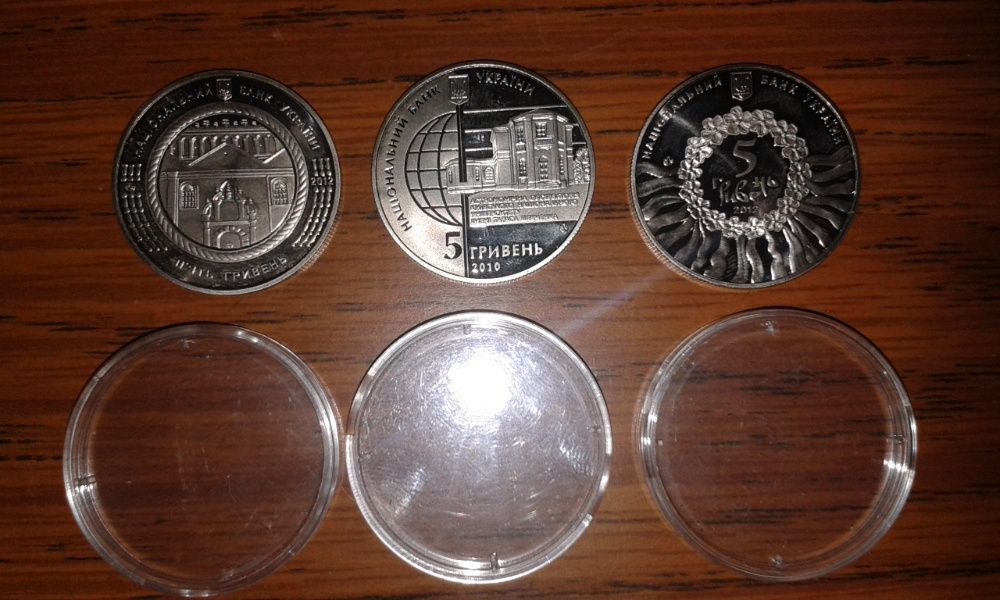 Юбилейные монеты 2010-2012 годов