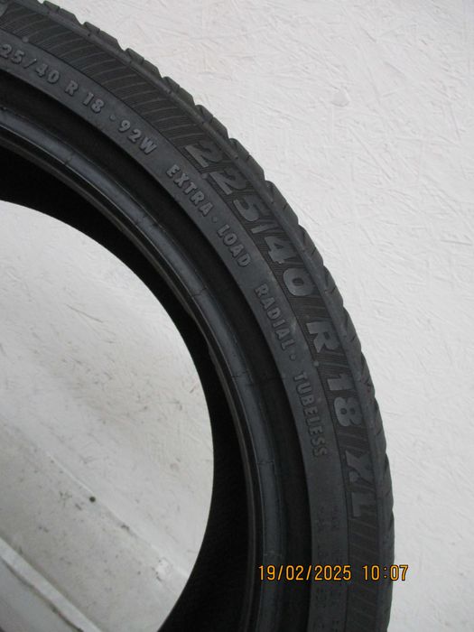 1x 225/40R18 Platin RP410 Diamant 5,5mm