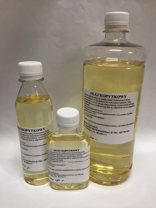Olej Kopytkowy Ekstralux 250 ml konserwacja pielęgnacja skóry Hobby