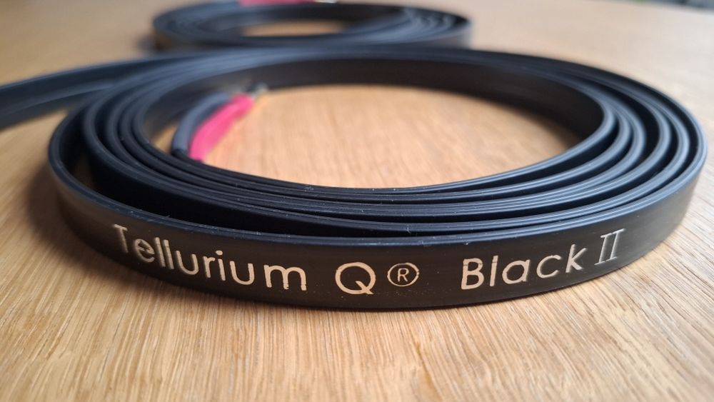 Tellurium Q Black II Speaker (2x 3.0m)  - kabel głośnikowy Super stan !