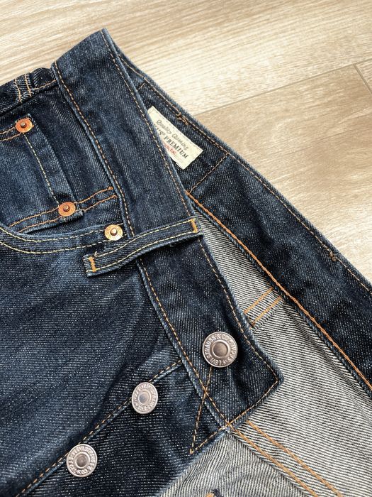 Джинси класичні Levis 501 premium W29 L32, темно-сині