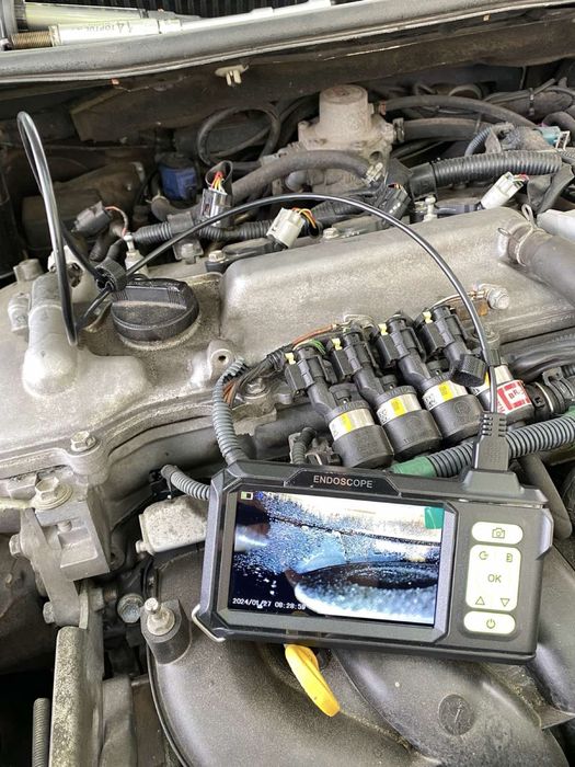 Для дизеля! Товщина зонду 5.5мм! 2 камери! Ендоскоп эндоскоп бороскоп