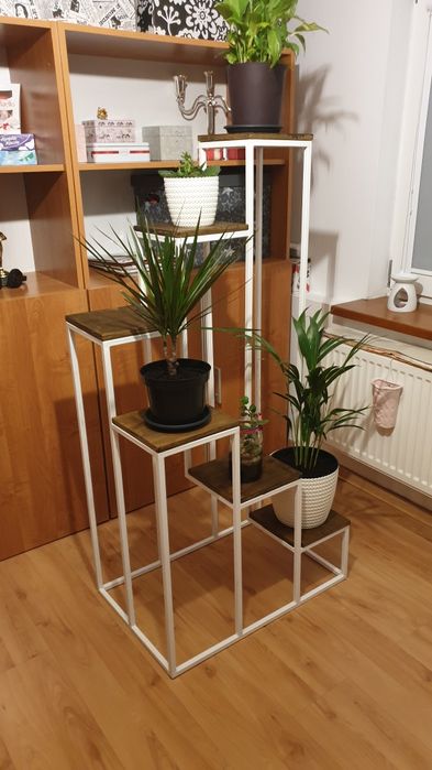 Kwietnik, meble loft, industrial