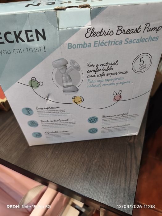 Bomba tiragem leite elétrica