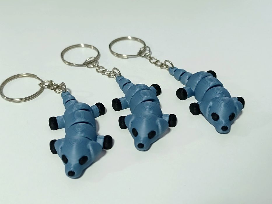 Porta-Chaves Animais em Impressão 3D – Várias Cores e Modelos (7/14 modelos disponíveis)