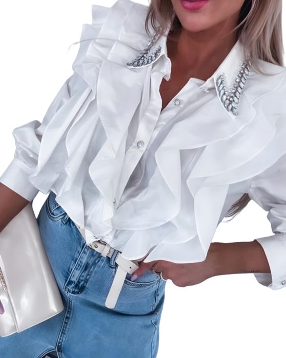 Koszula z falbanami Chicaca