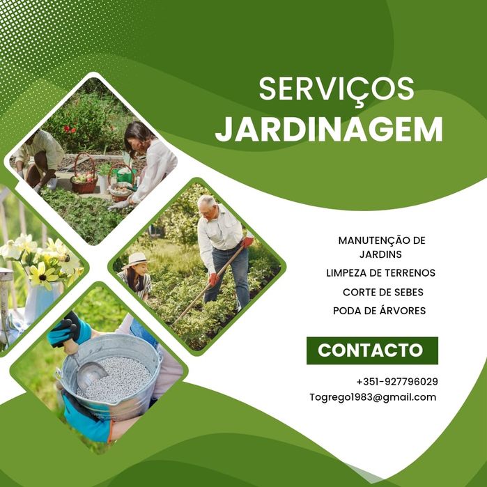 Serviços Jardinagem e Vedações Madeira