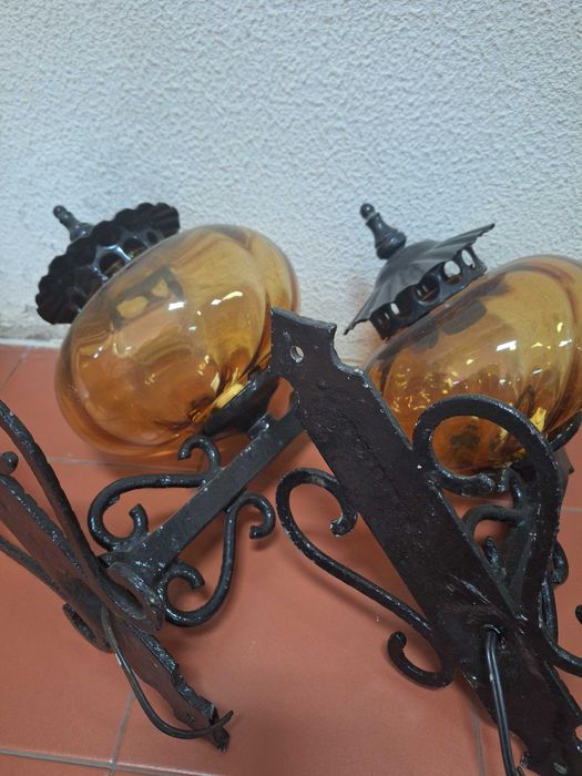 Conjunto de Candeeiros de Exterior