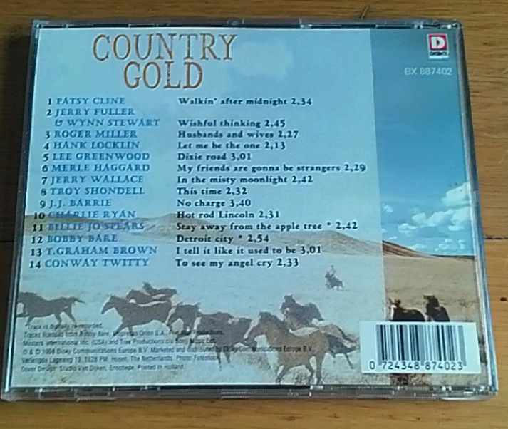 4 CD - Colectanea Musica Country Gold