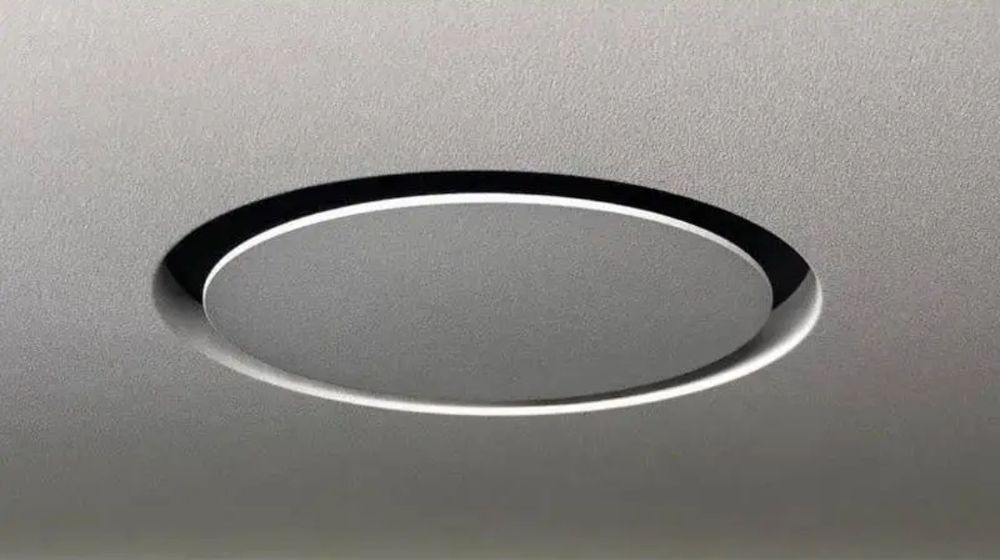 Вентиляційний дифузор Ø130 мм для натяжних стель білий M303