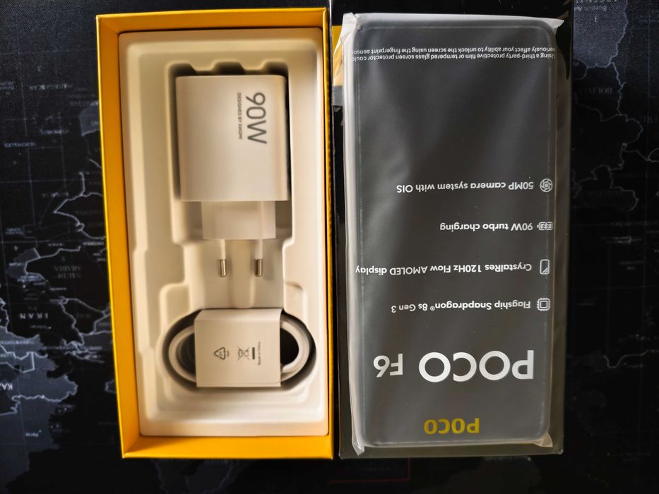 Poco F6 8/256Gb Black / Snapdragon 8s Gen 3 / NFC / Global