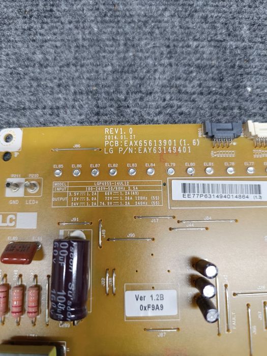 TELEVISÃO LG 55UB850V p/ peças