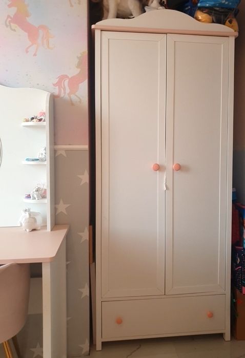 Komplet mebli do pokoju dziecięcego Luna