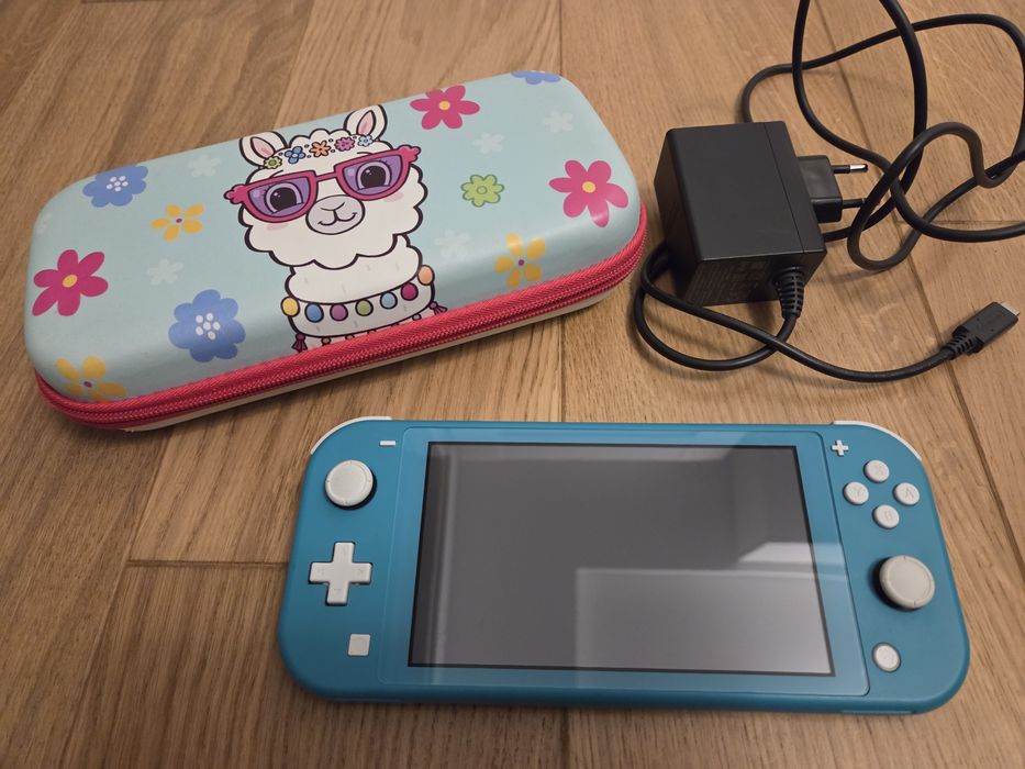 Konsola Nintendo Switch Lite 32GB turkusowa + gra Kraków