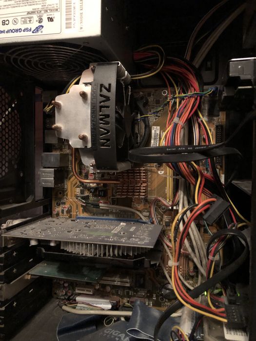 Справний комплект 775: Asus p5k, q6600, 5gb, GT630