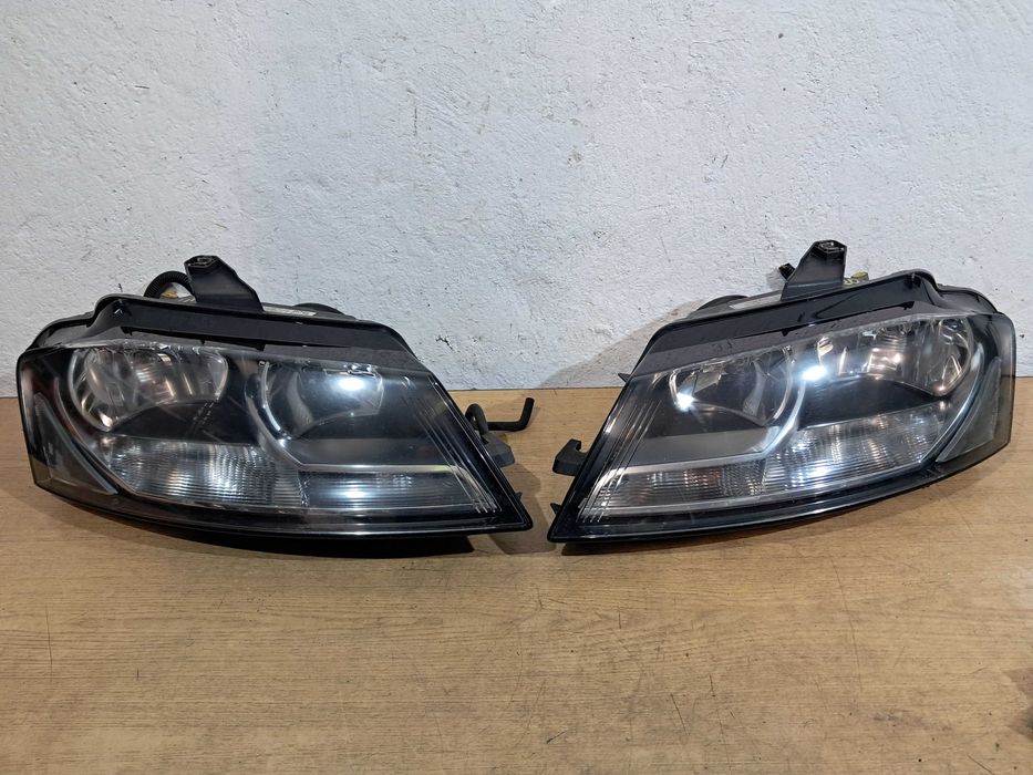 Lampa lempy reflektor przód przedni prawy + lewy AUDI A3 8P Lift UK