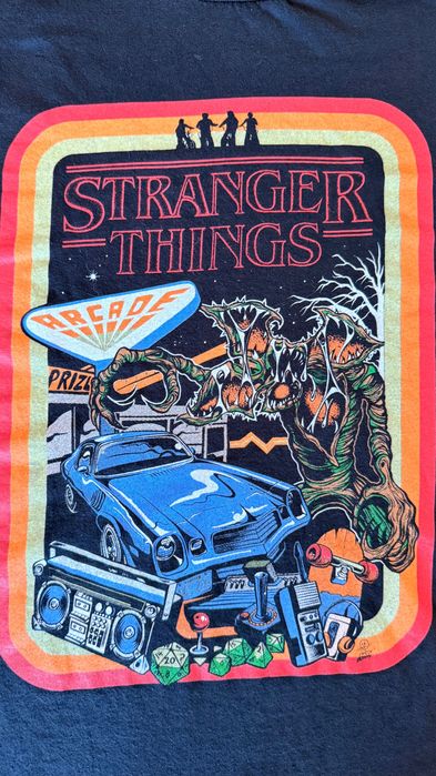 Футболки Stranger things