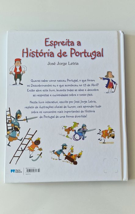 Livro Espreita a História de Portugal