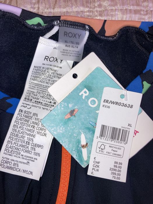 Kostium kapielowy nurki snorkeling Roxy XL nowy
