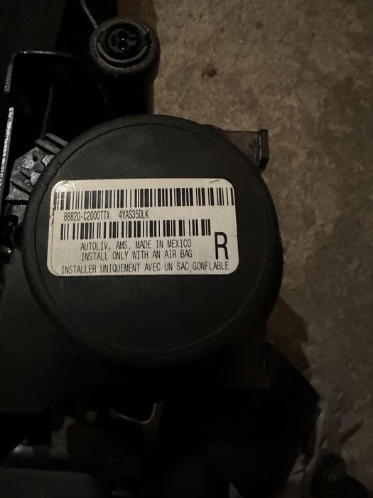 Передние ремни безопастности Hyundai Sonata LF 14-17 год