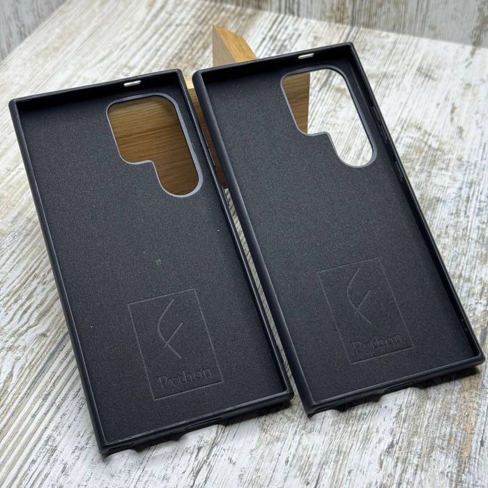 Чехол кожаный Python Case на Samsung S24 Ultra/ S24/ S24 Plus Чохол