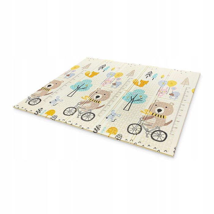 Piankowa Mata Edukacyjna Składana Xpe 200x180 Cm