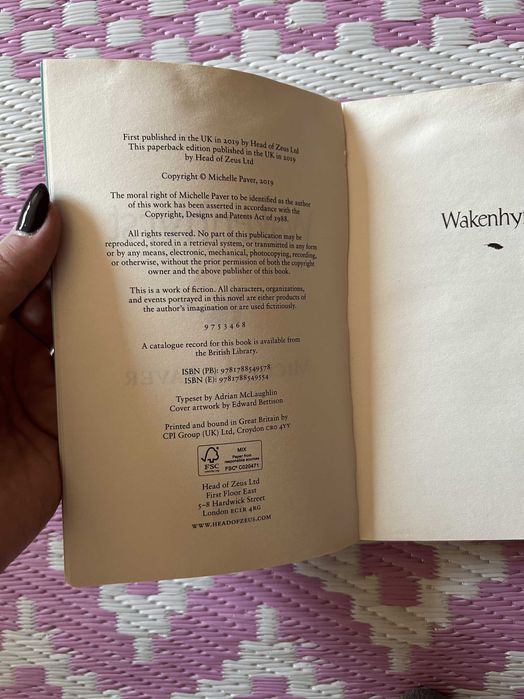 Wakenhyrst | Michelle Paver | Inglês (Portes Incluídos)