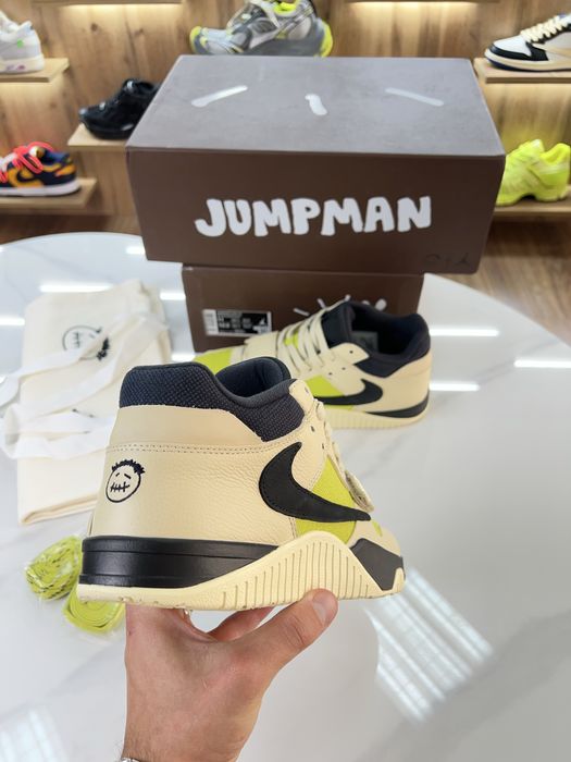 Кросівки Jordan Jumpman x Travis Scott Cactus Jack “Bright Cactus