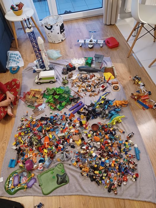 Pojazdy auta samolot Playmobil