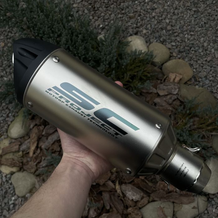 + Подарунок! Прямоток для мотоцикла SC Project / Прямоток на мотоцикл