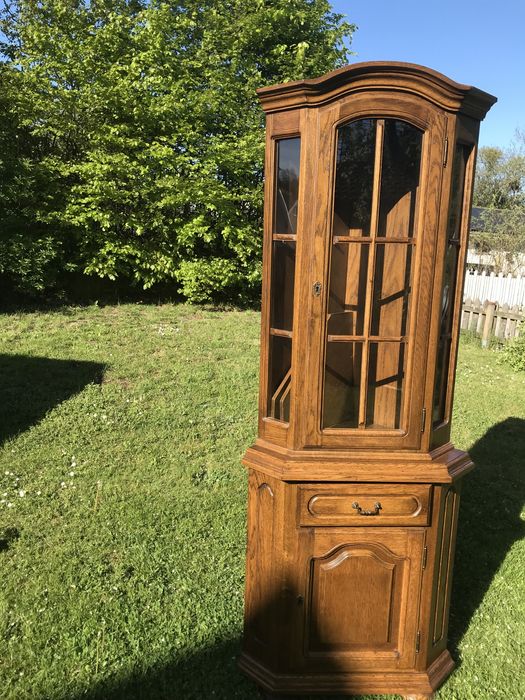 Narożnik dębowy ładny