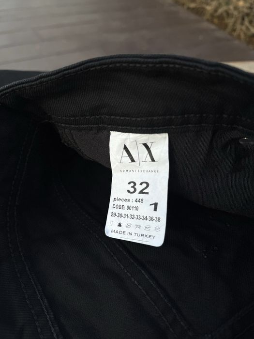 Джинси Emporio Armani мужские черные джинсы Емпорио Армани синие