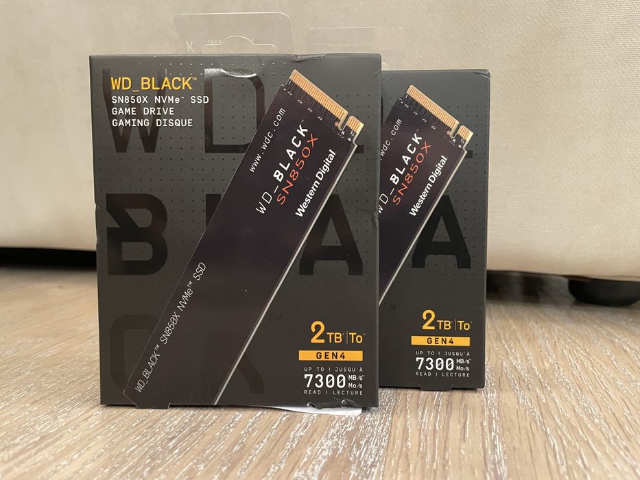 WD Black 2TB SN850X NVMe SSD