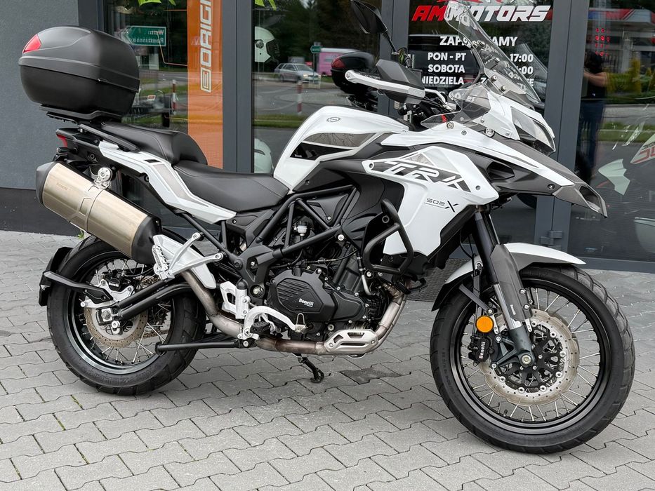 Benelli TRK 502X 07/2020 LIFT Bezwypadkowy , Kufer GIVI kat. A2 Dostawa PL RATY