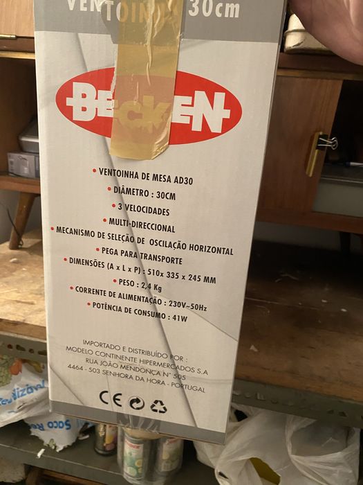 Ventoinha becken