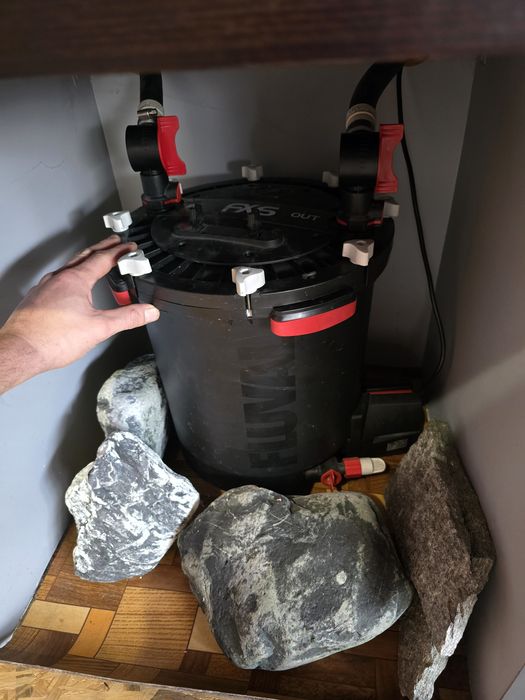 Akwarium  z akcesoriami  1070l, ryby  Frontosa