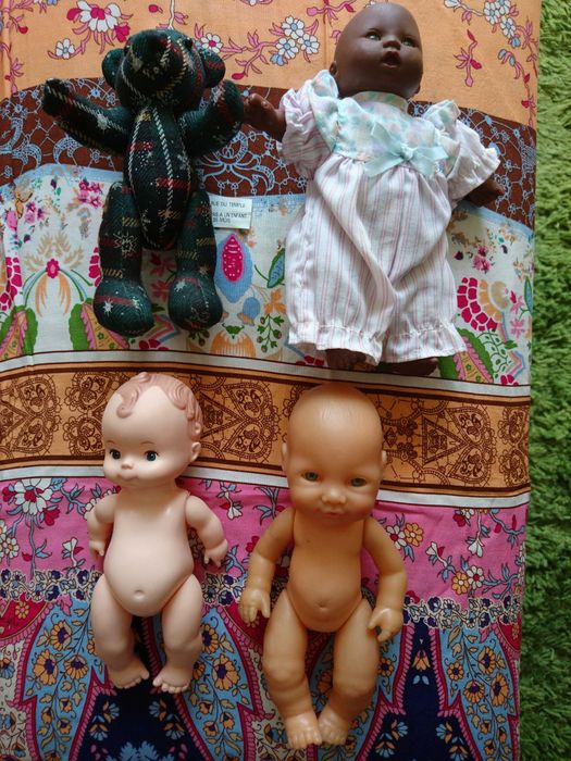 6 Bonecos Antigos