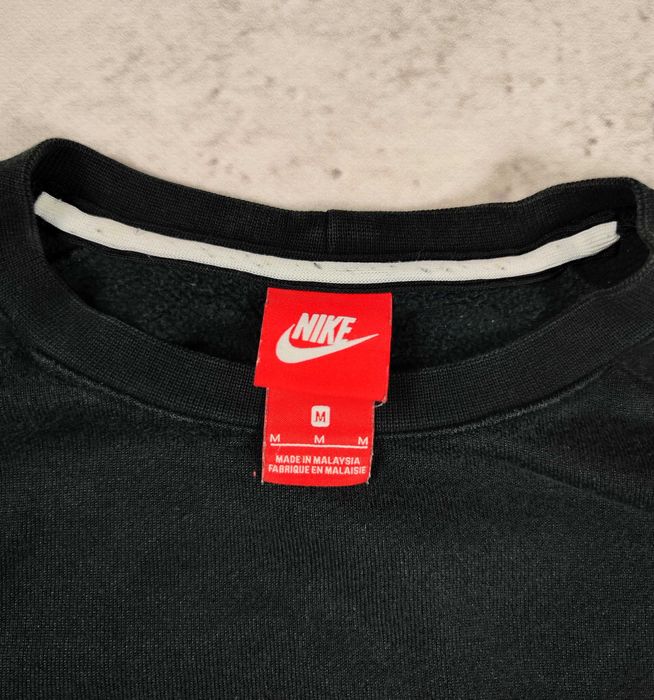 Bluza Nike czarna crewneck męska logo r. M